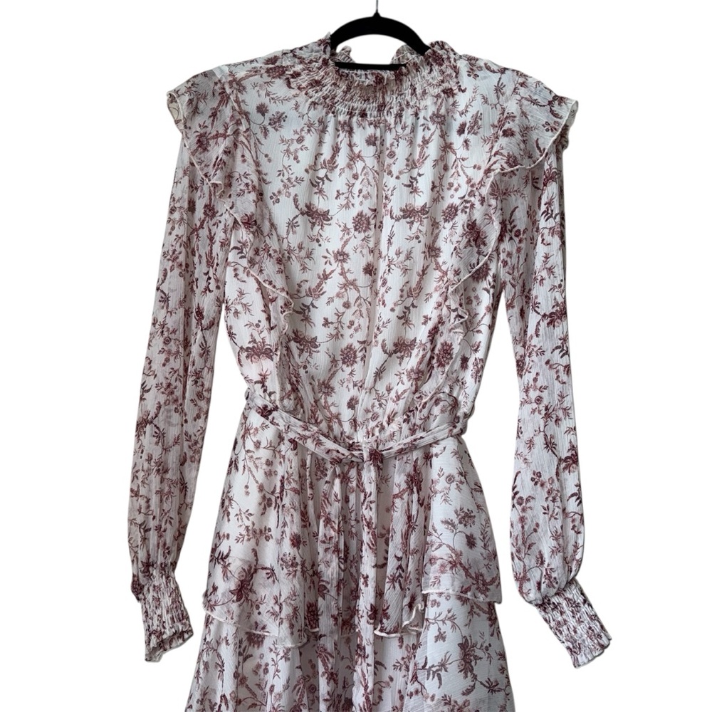 MinkPink Melanie Chiffon Mini Dress Size Small - Picture 2 of 10